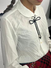 Load image into Gallery viewer, Black Flower tie (DROP 2)