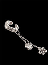 Load image into Gallery viewer, Cuff Earring Hanging flower