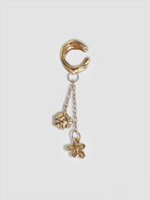 Load image into Gallery viewer, Cuff Earring Hanging flower